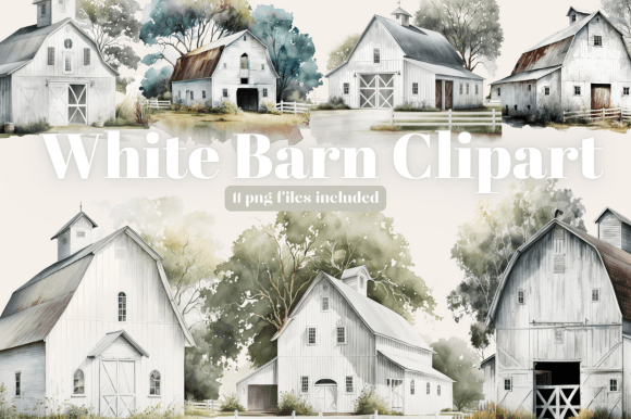 Farm Barn Watercolor Clipart: An Embroidery Review