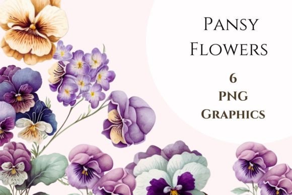 Pansy Flower Watercolor Bundle: An Embroidery Review
